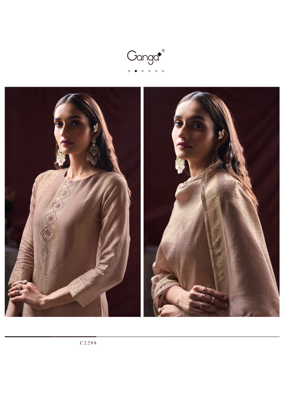 GANGA FASHIONS ARNISA | C2297 TO C2302
