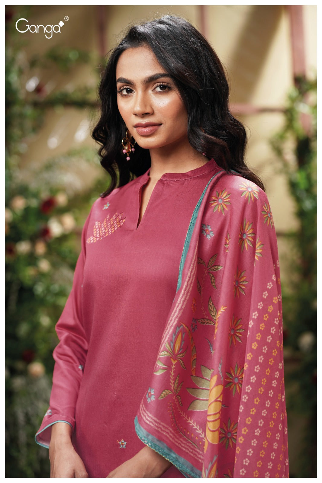 GANGA CRETA S3797 | PREMIUM COTTON SATIN - ASHOK LAL & SONS