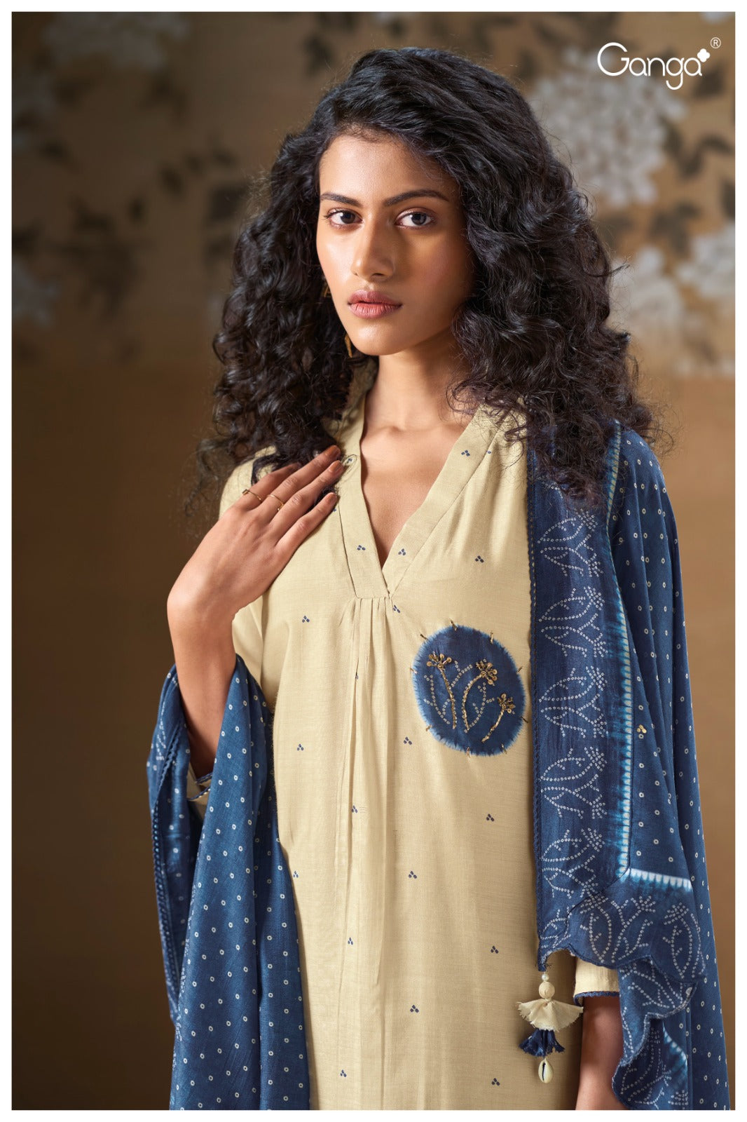 GANGA FASHIONS HARINA S3242 - PREMIUM PURE BEMBERG SILK | ASHOK LAL & SONS