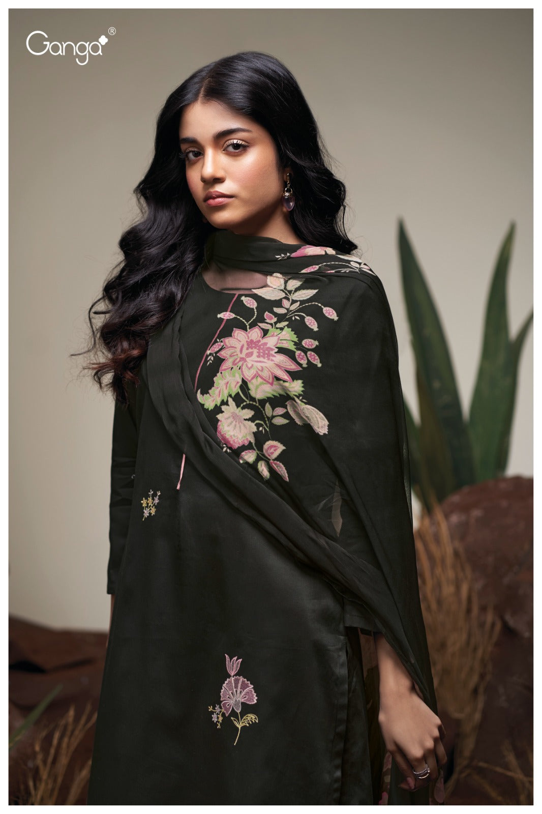 Ganga AGATHA S3741| Ganga Suits Wholesaler in Rohtak – Ashok Lal & Sons
