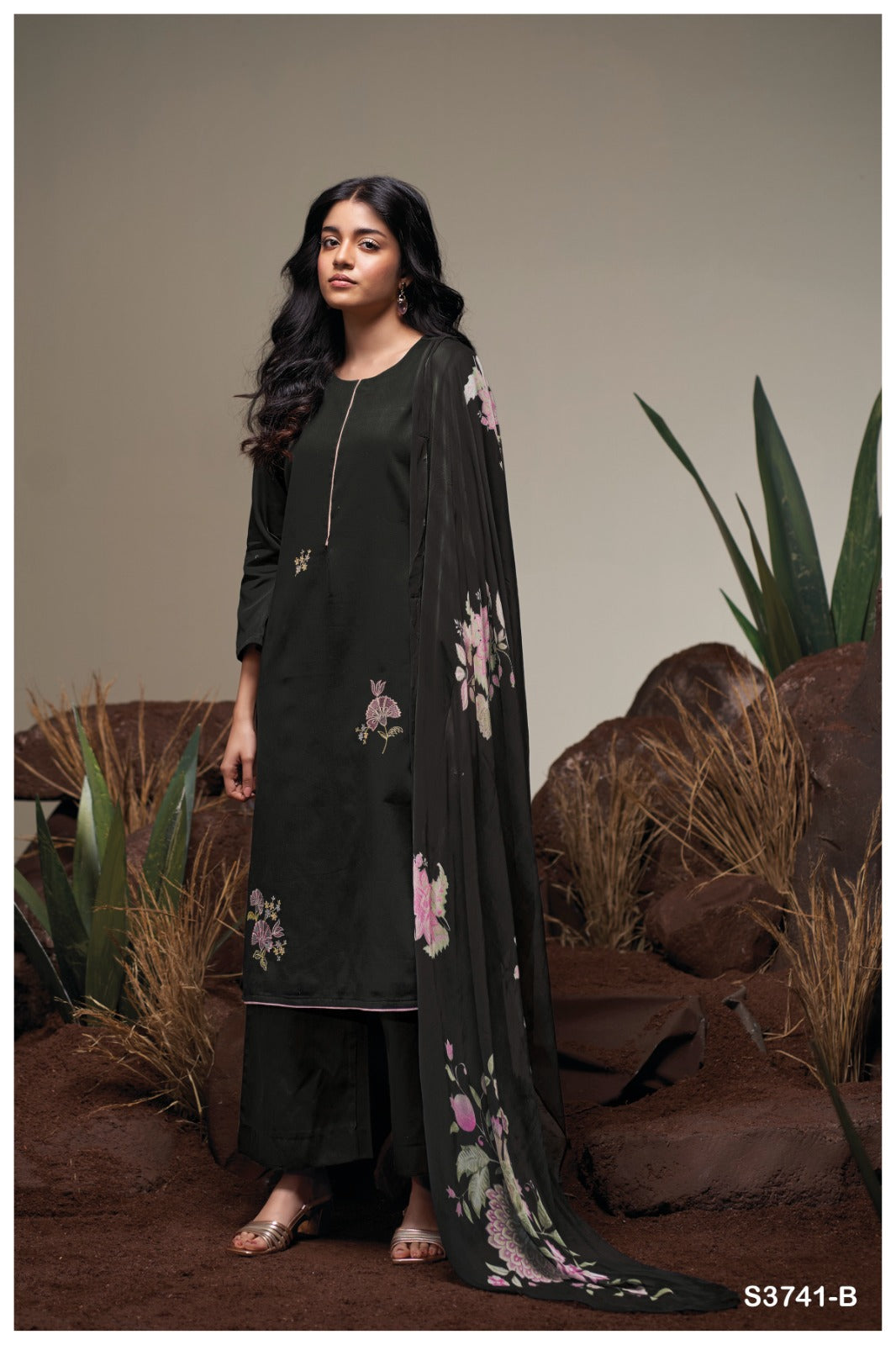 Ganga AGATHA S3741| Ganga Suits Wholesaler in Rohtak – Ashok Lal & Sons