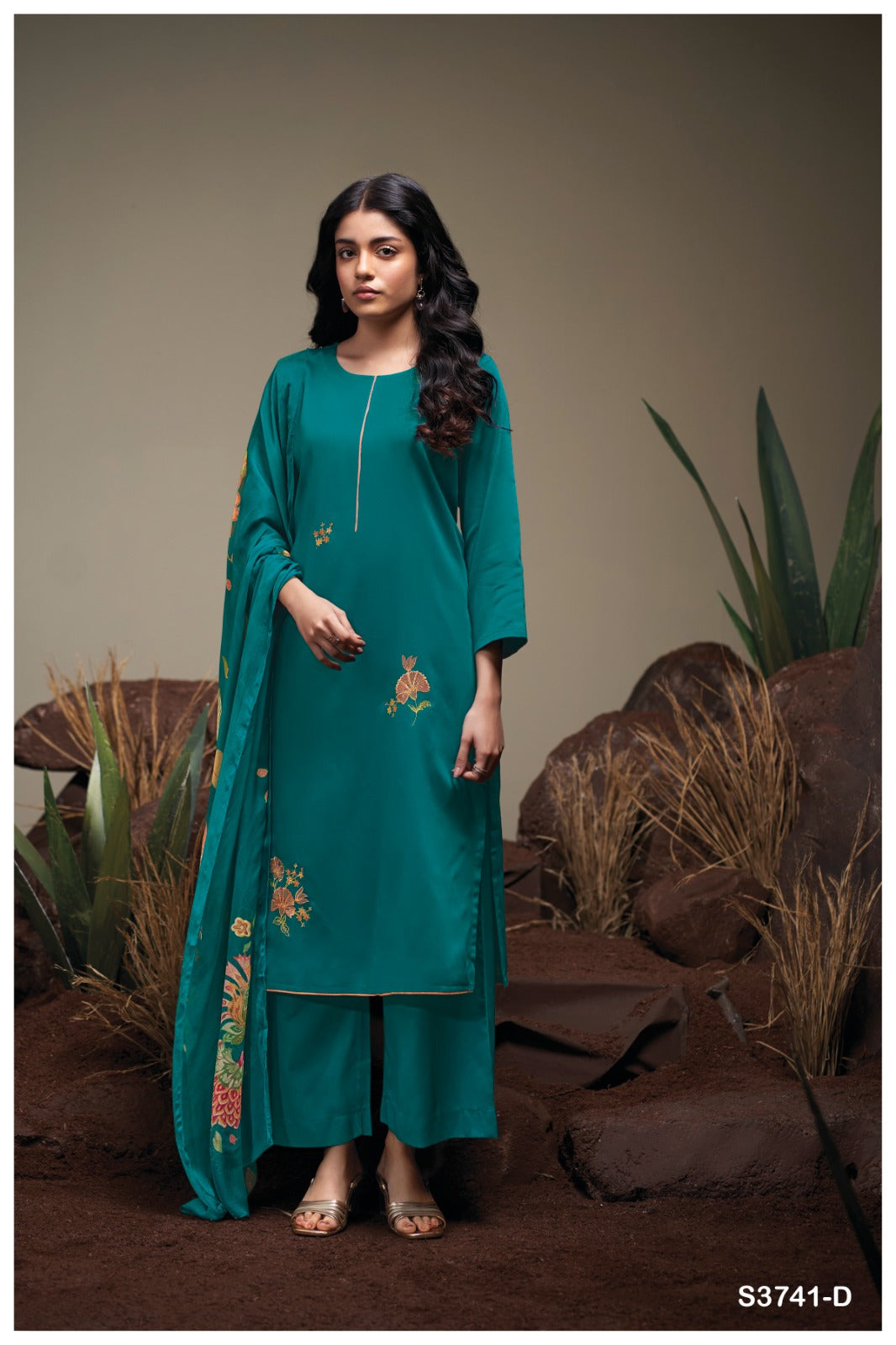 Ganga AGATHA S3741| Ganga Suits Wholesaler in Rohtak – Ashok Lal & Sons