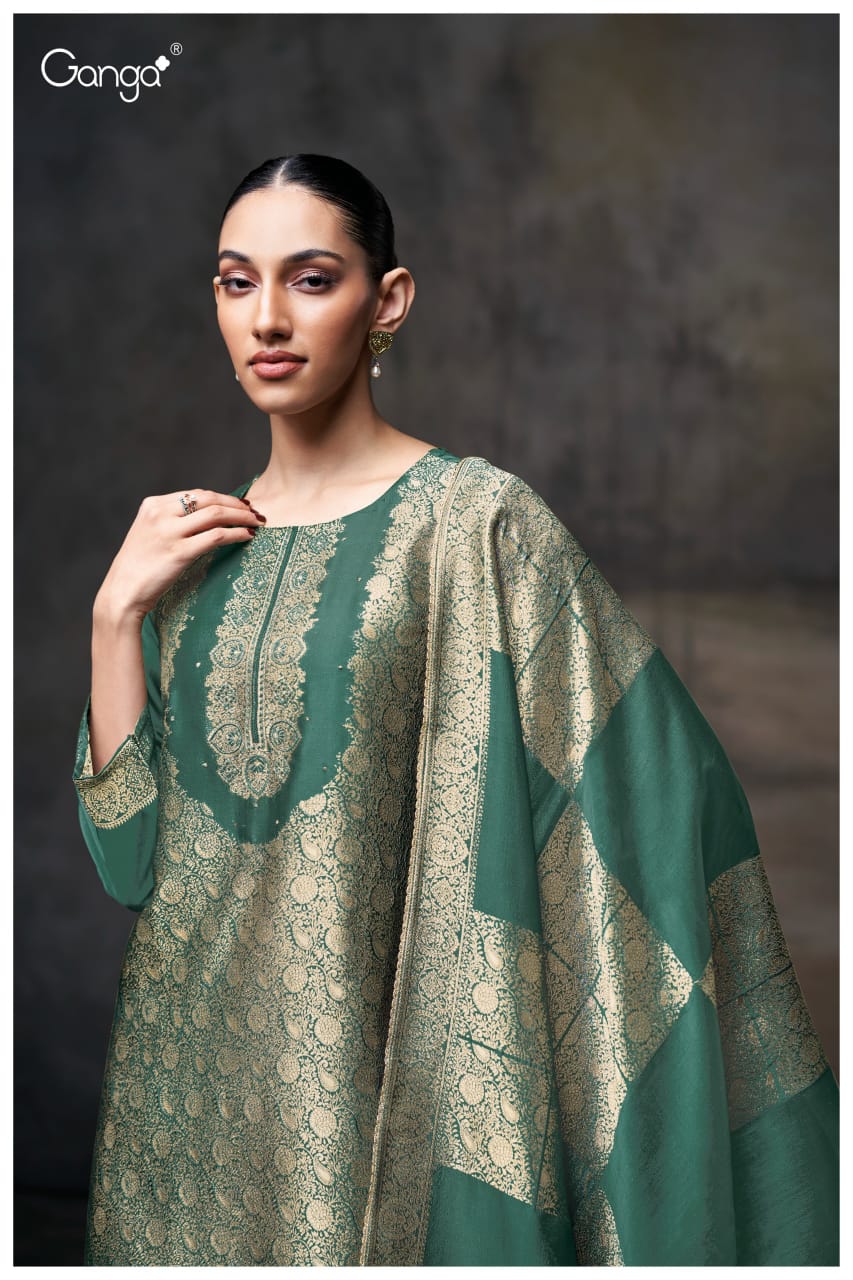 Ganga KIMBERLY S3697| Ganga Suits Wholesaler in Rohtak – Ashok Lal & Sons