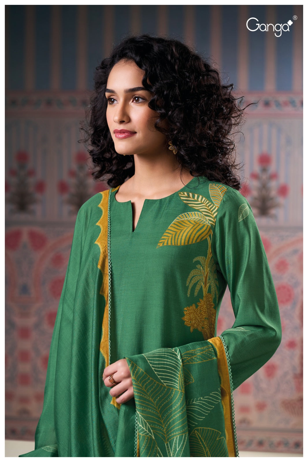 Ganga AAKANSHI S3174| Ganga Suits Wholesaler in Rohtak – Ashok Lal & Sons