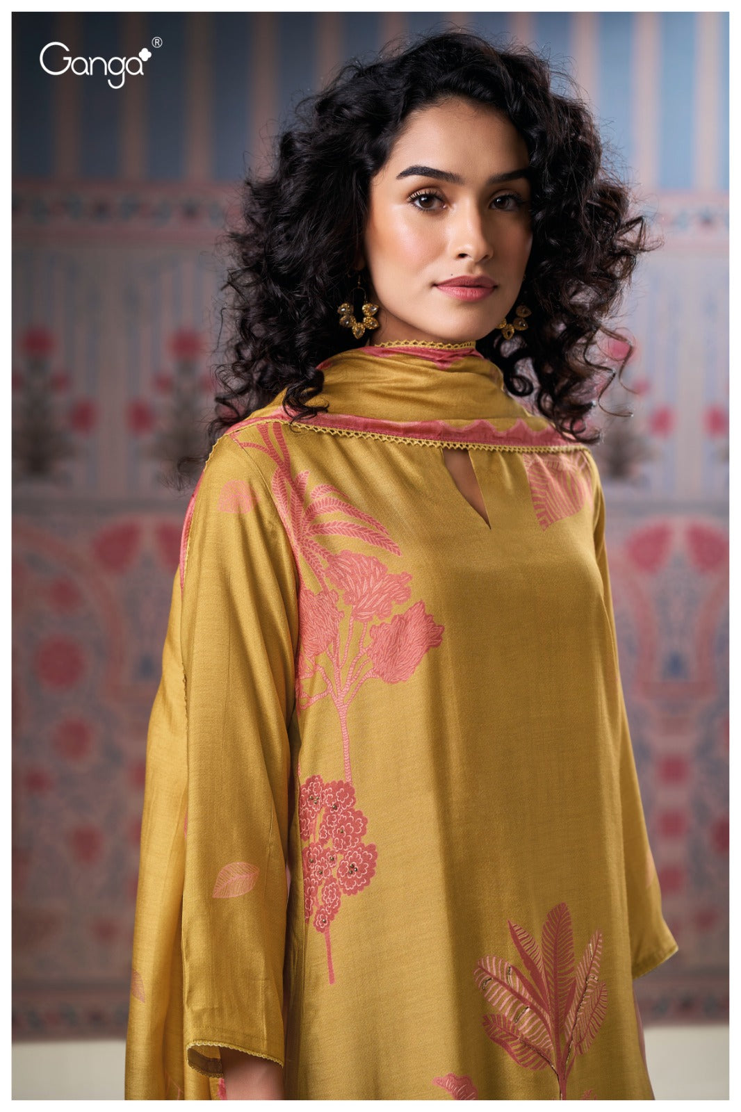 Ganga AAKANSHI S3174| Ganga Suits Wholesaler in Rohtak – Ashok Lal & Sons