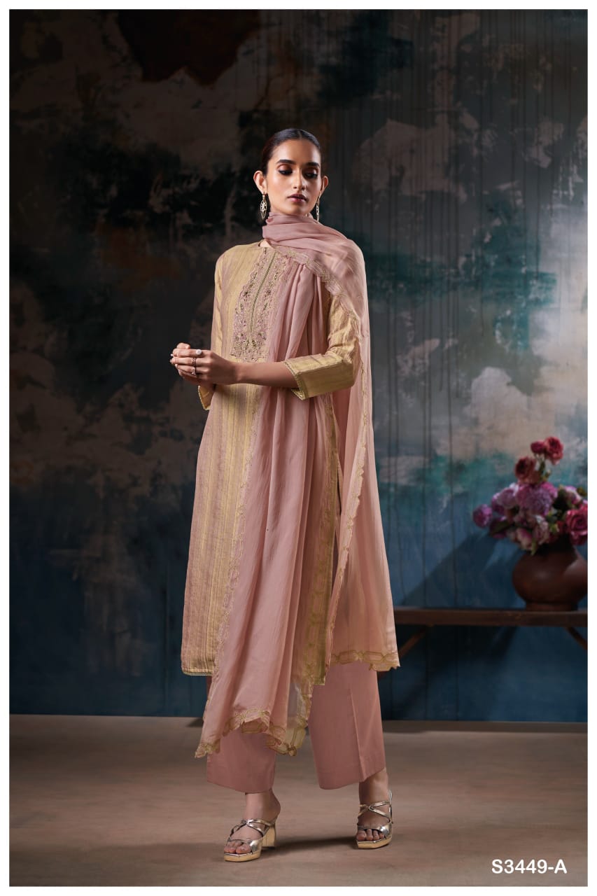 Ganga NYXIE S3449| Ganga Suits Wholesaler in Rohtak – Ashok Lal & Sons