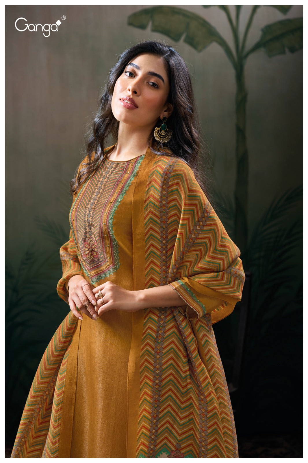 Ganga KIRTHVI S3101| Ganga Suits Wholesaler in Rohtak – Ashok Lal & Sons