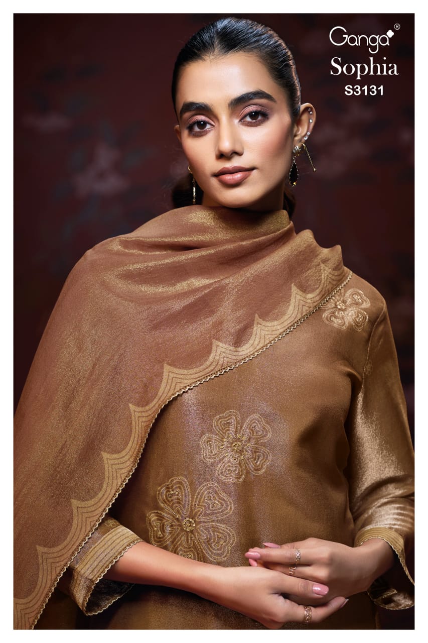 Ganga SOPHIA S3131| Ganga Suits Wholesaler in Rohtak – Ashok Lal & Sons