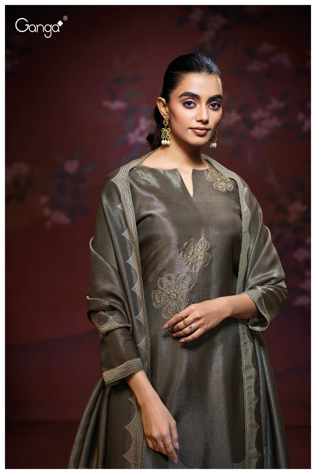 Ganga SOPHIA S3131| Ganga Suits Wholesaler in Rohtak – Ashok Lal & Sons