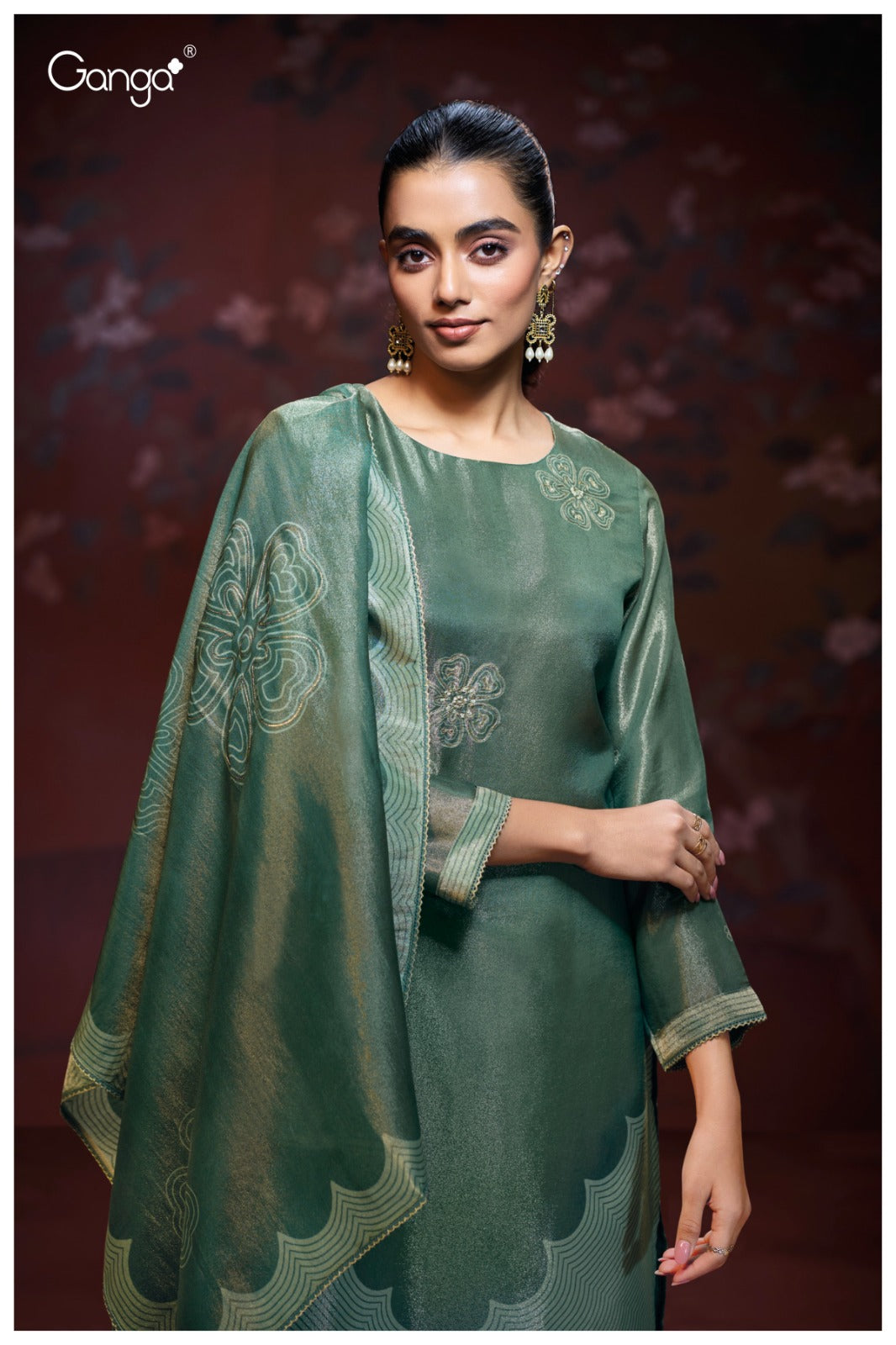 Ganga SOPHIA S3131| Ganga Suits Wholesaler in Rohtak – Ashok Lal & Sons