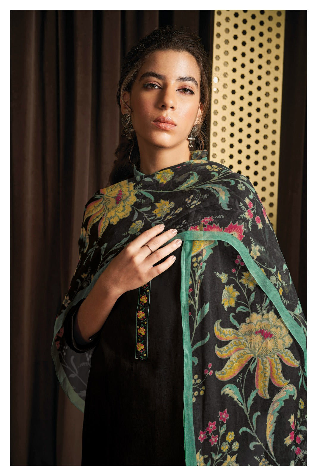 Ganga BRYNNE S1910 |Premium Cotton Silk Solid Suit – Ganga Suits Ashok Lal & Sons