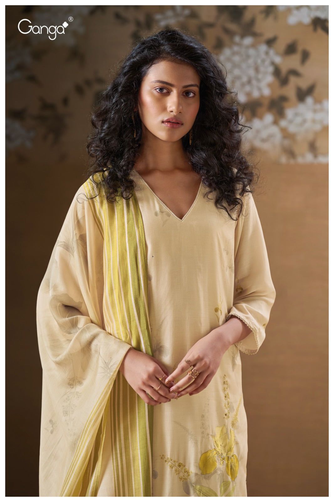 GANGA JAERA S3168 | Premium Bemberg Silk Suit – Ganga Suits Ashok Lal & Sons