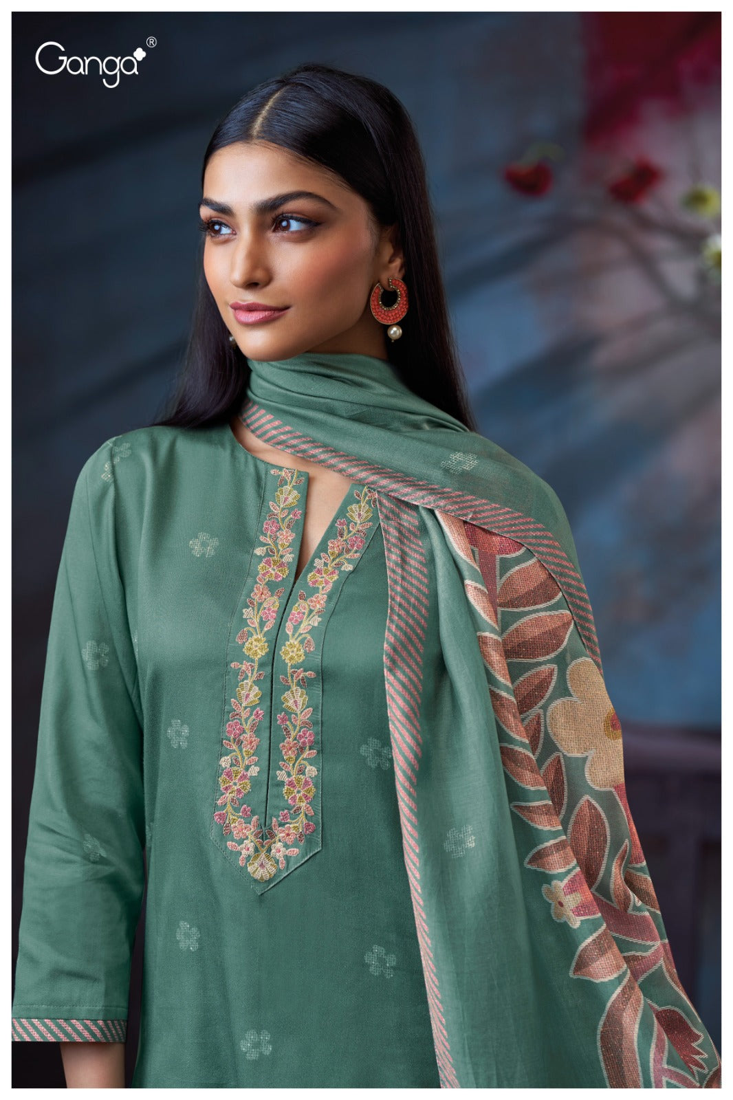 GANGA FASHIONS HEATHER | S3743