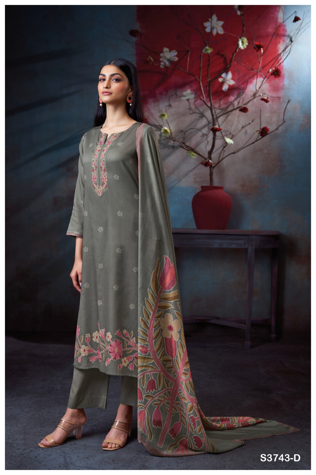 GANGA FASHIONS HEATHER | S3743