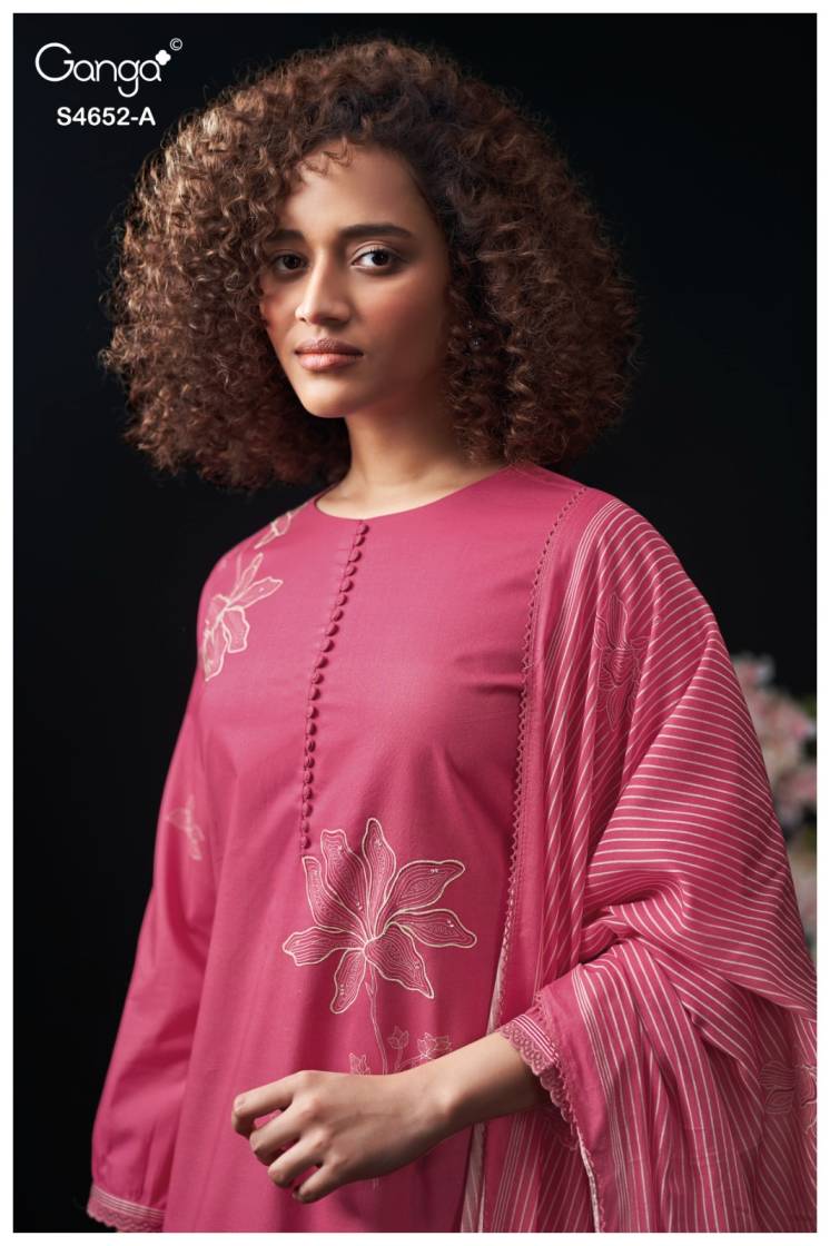 BUY GANGA SUITS GANGA CELOSIA S4652 NEW CATALOGUE