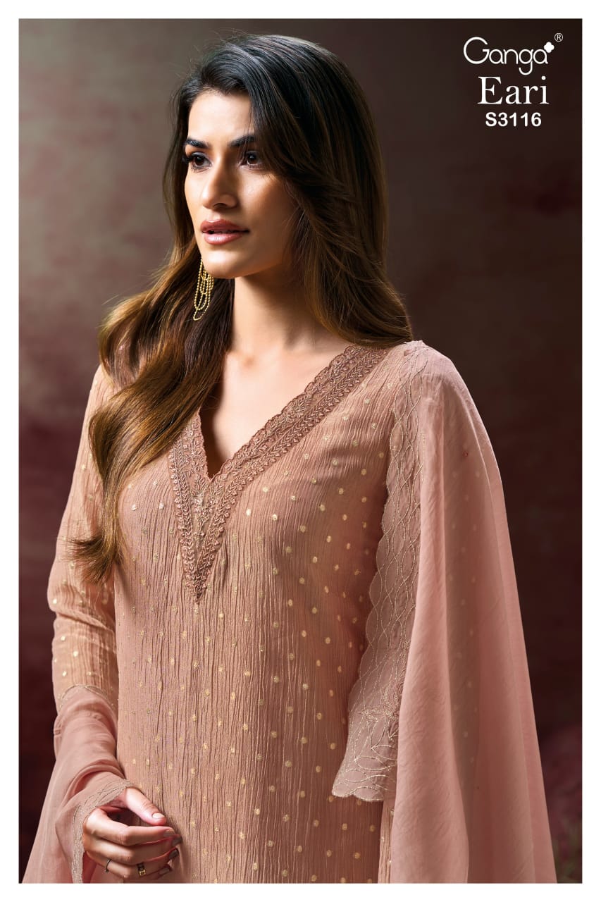 GANGA FASHIONS EARI | S3116