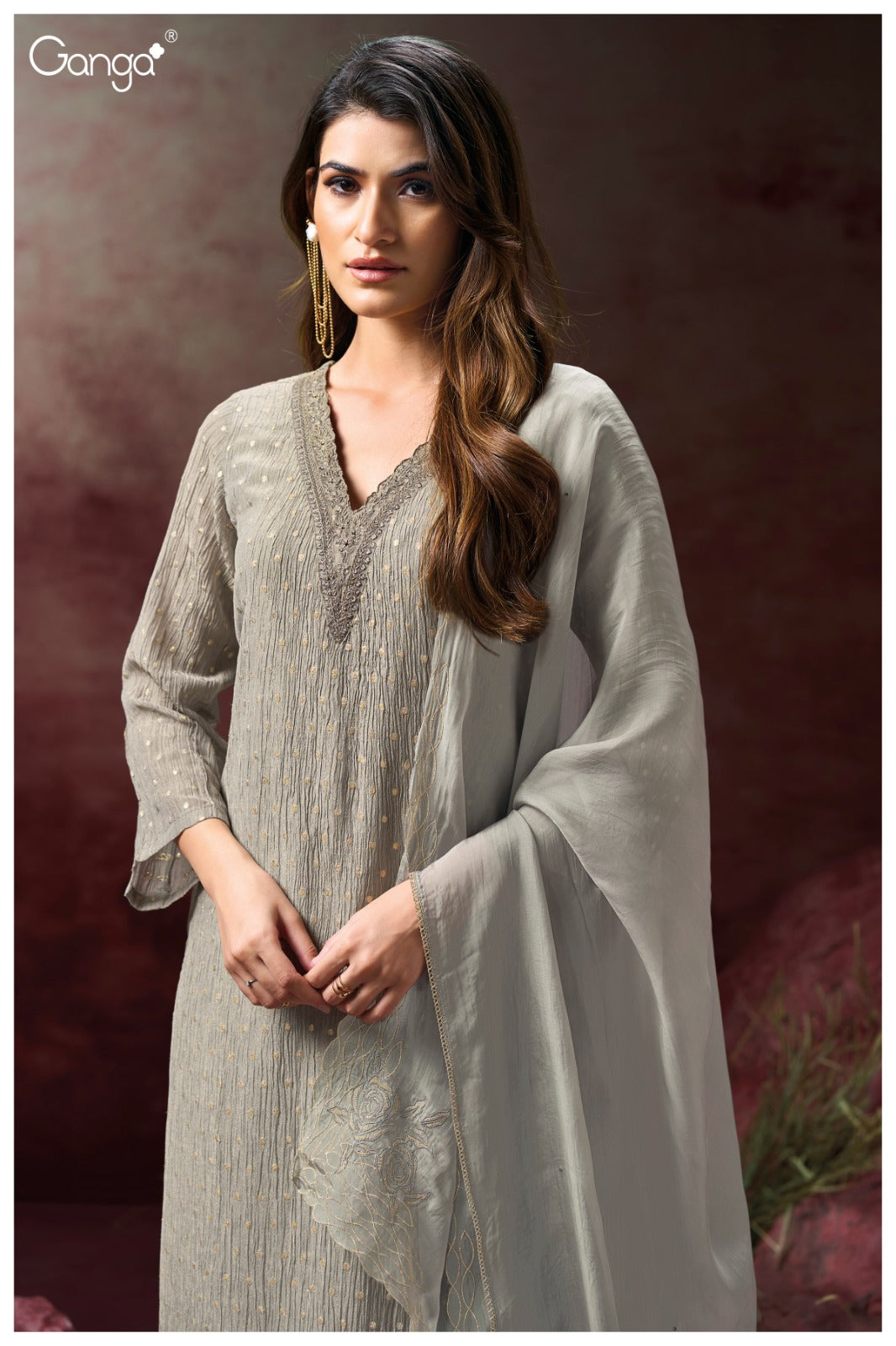 GANGA FASHIONS EARI | S3116