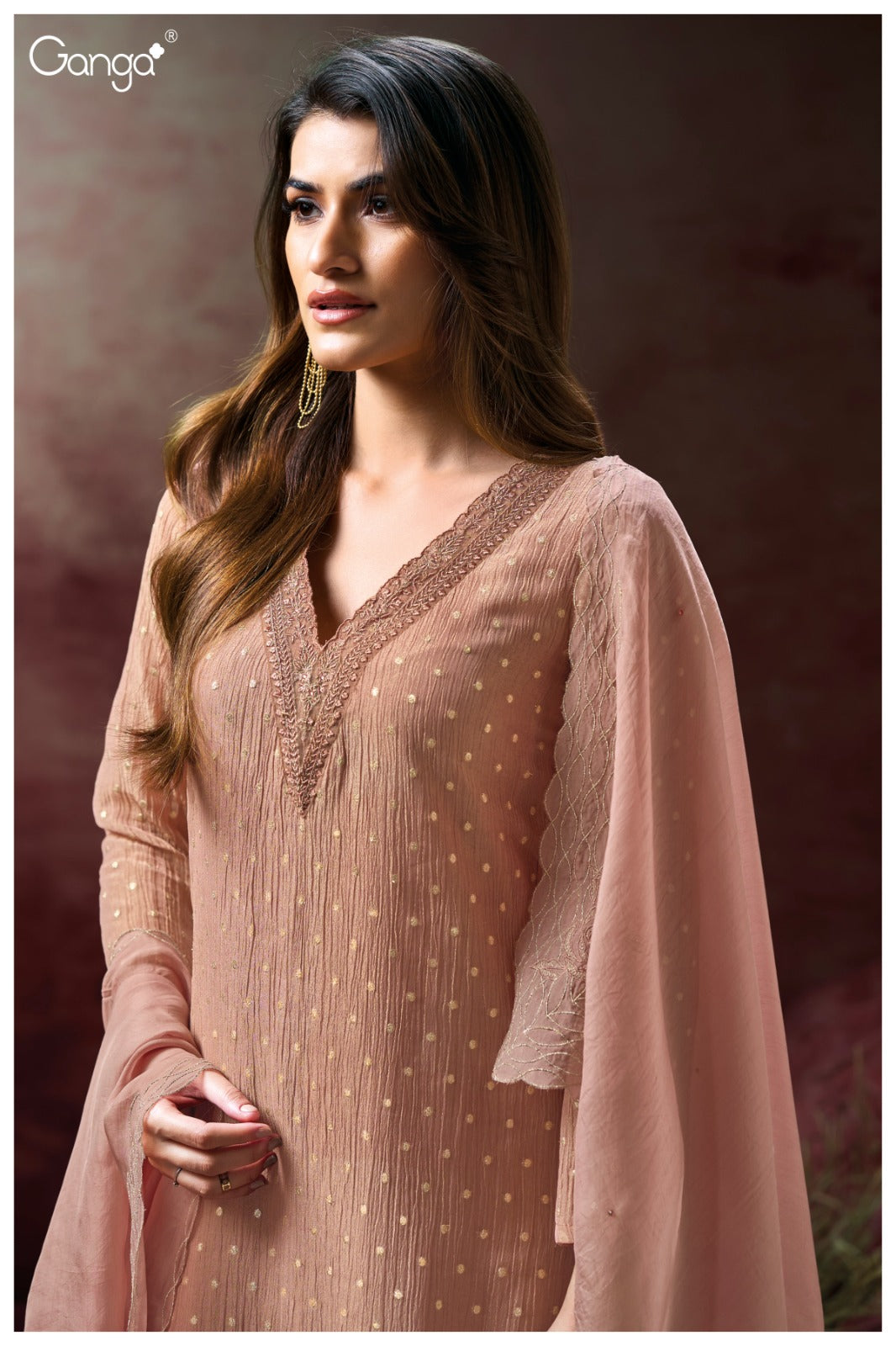 GANGA FASHIONS EARI | S3116