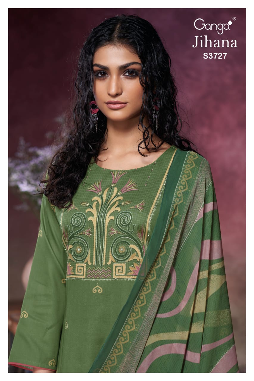GANGA FASHIONS JIHANA | S3727