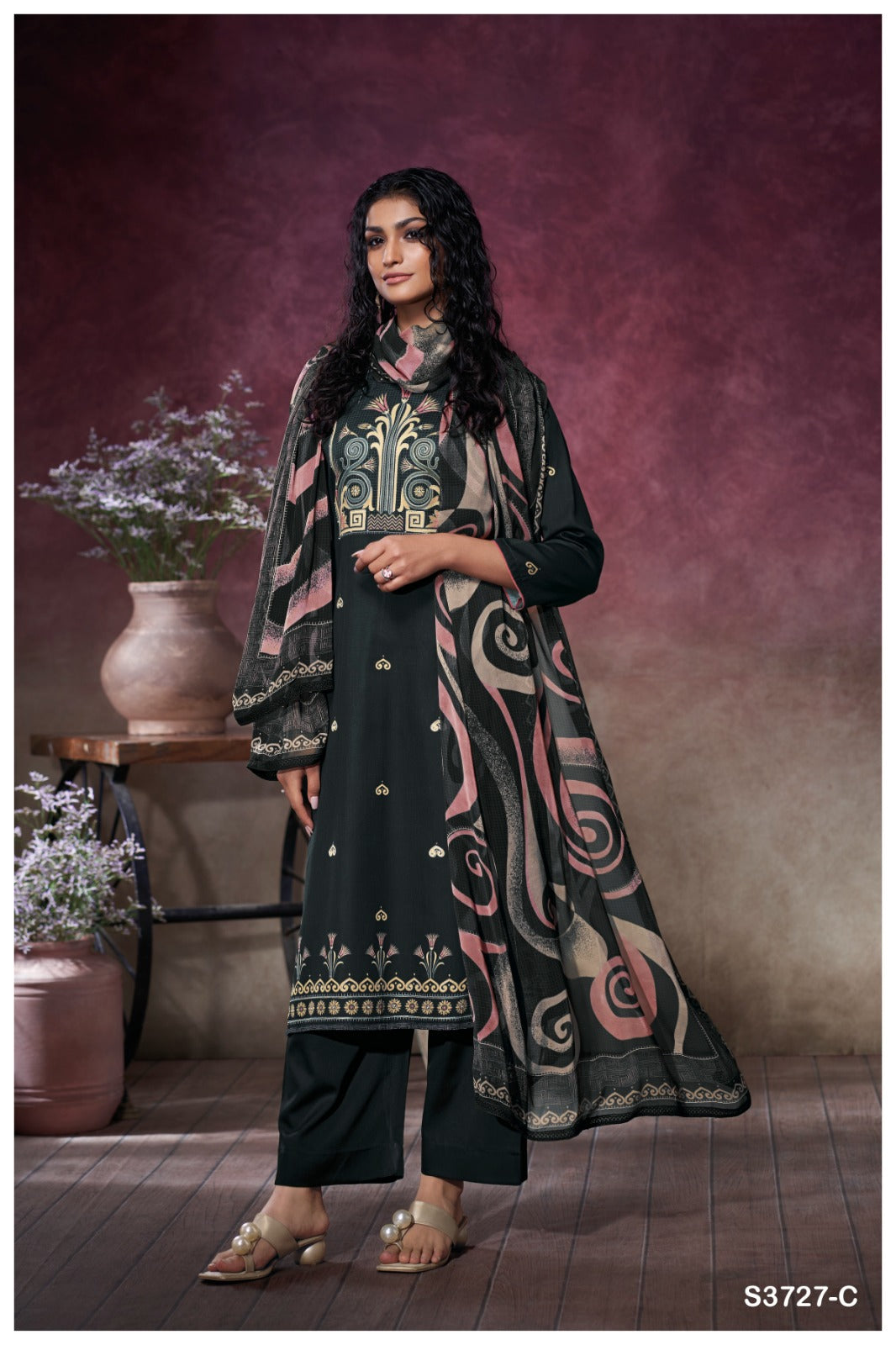 GANGA FASHIONS JIHANA | S3727