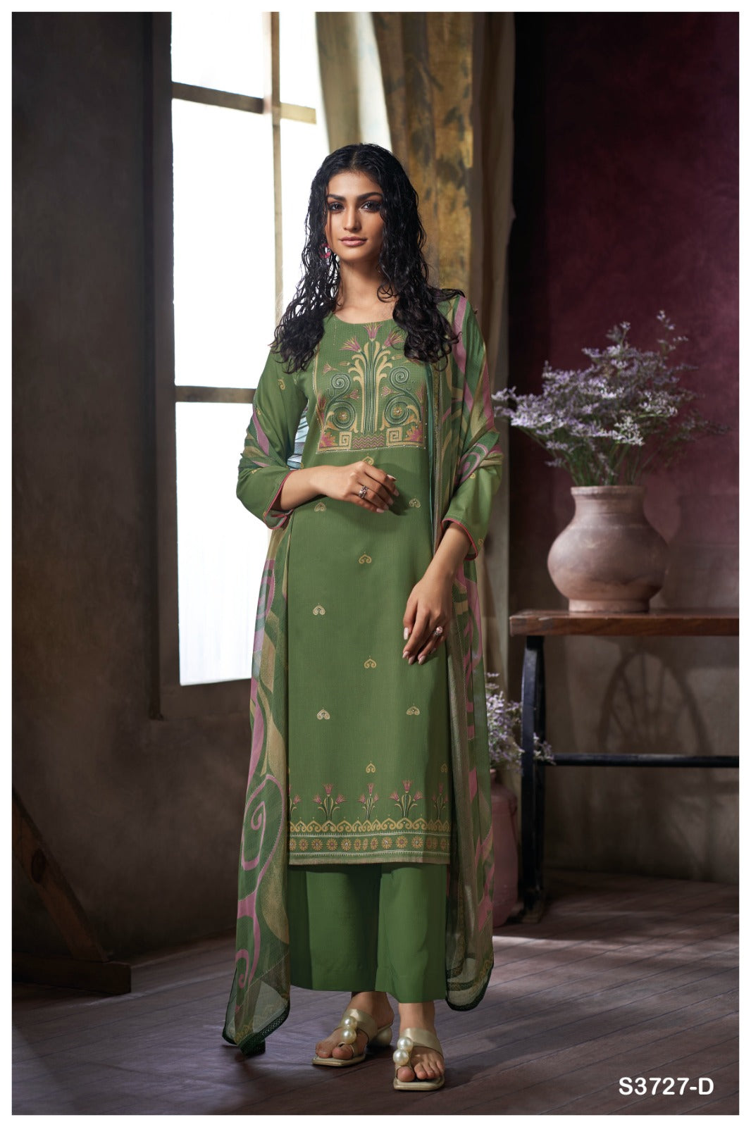 GANGA FASHIONS JIHANA | S3727