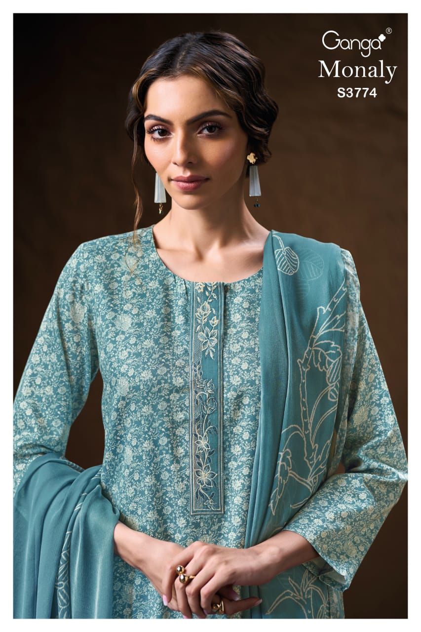 GANGA FASHIONS MONALY | S3774