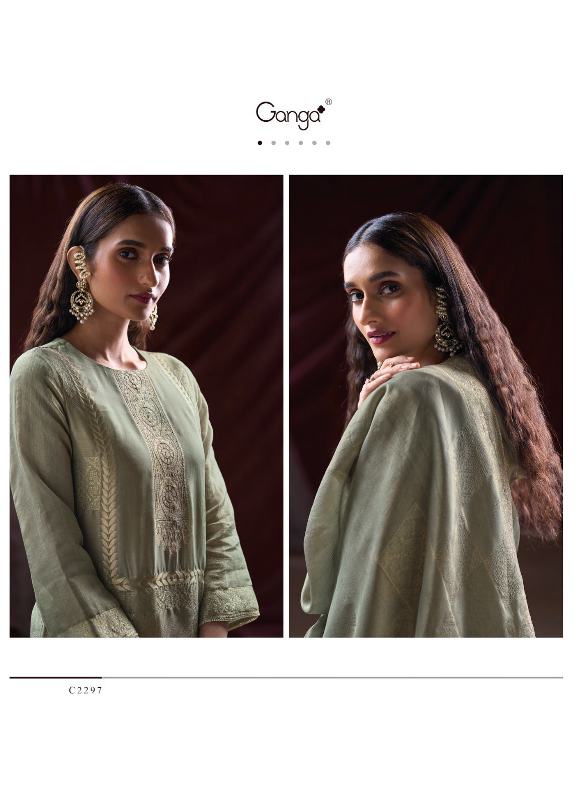 GANGA FASHIONS ARNISA | C2297 TO C2302