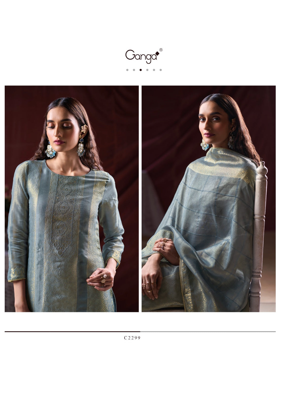 GANGA FASHIONS ARNISA | C2297 TO C2302