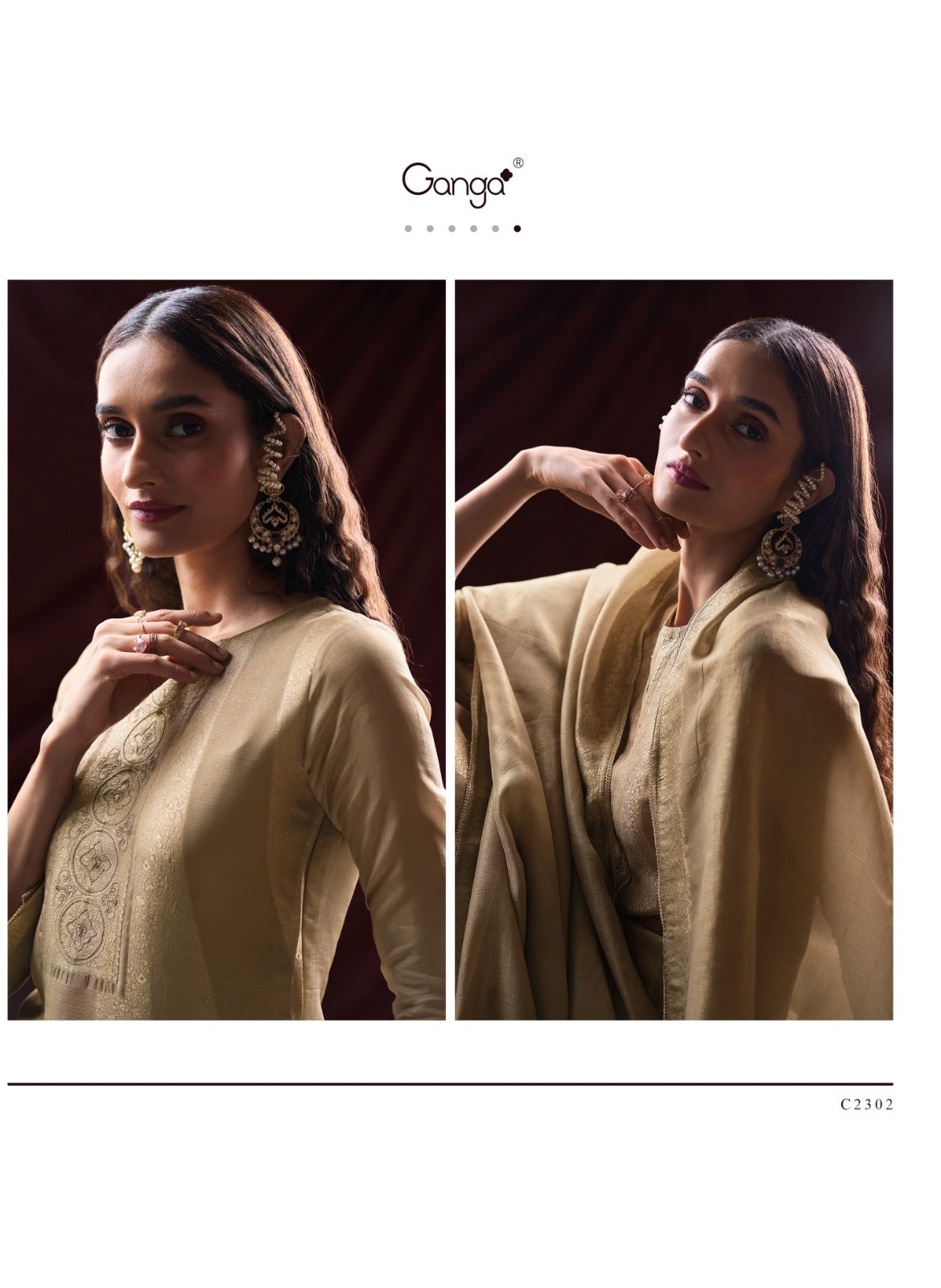 GANGA FASHIONS ARNISA | C2297 TO C2302