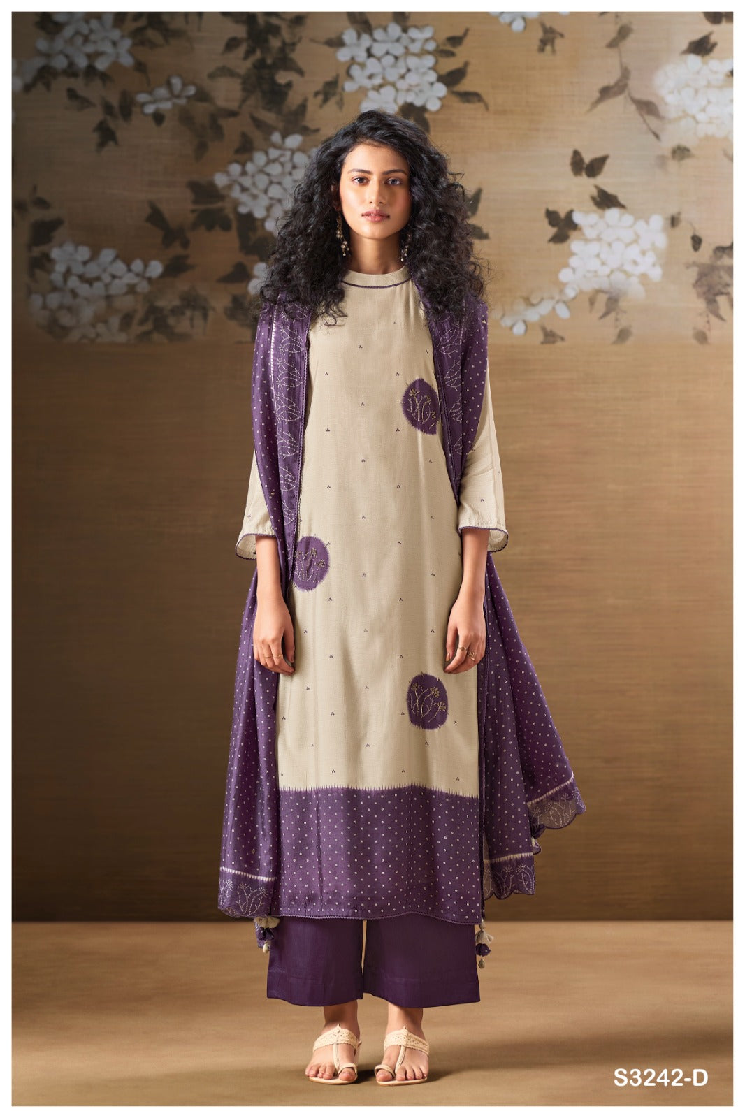 GANGA FASHIONS HARINA S3242 - PREMIUM PURE BEMBERG SILK | ASHOK LAL & SONS