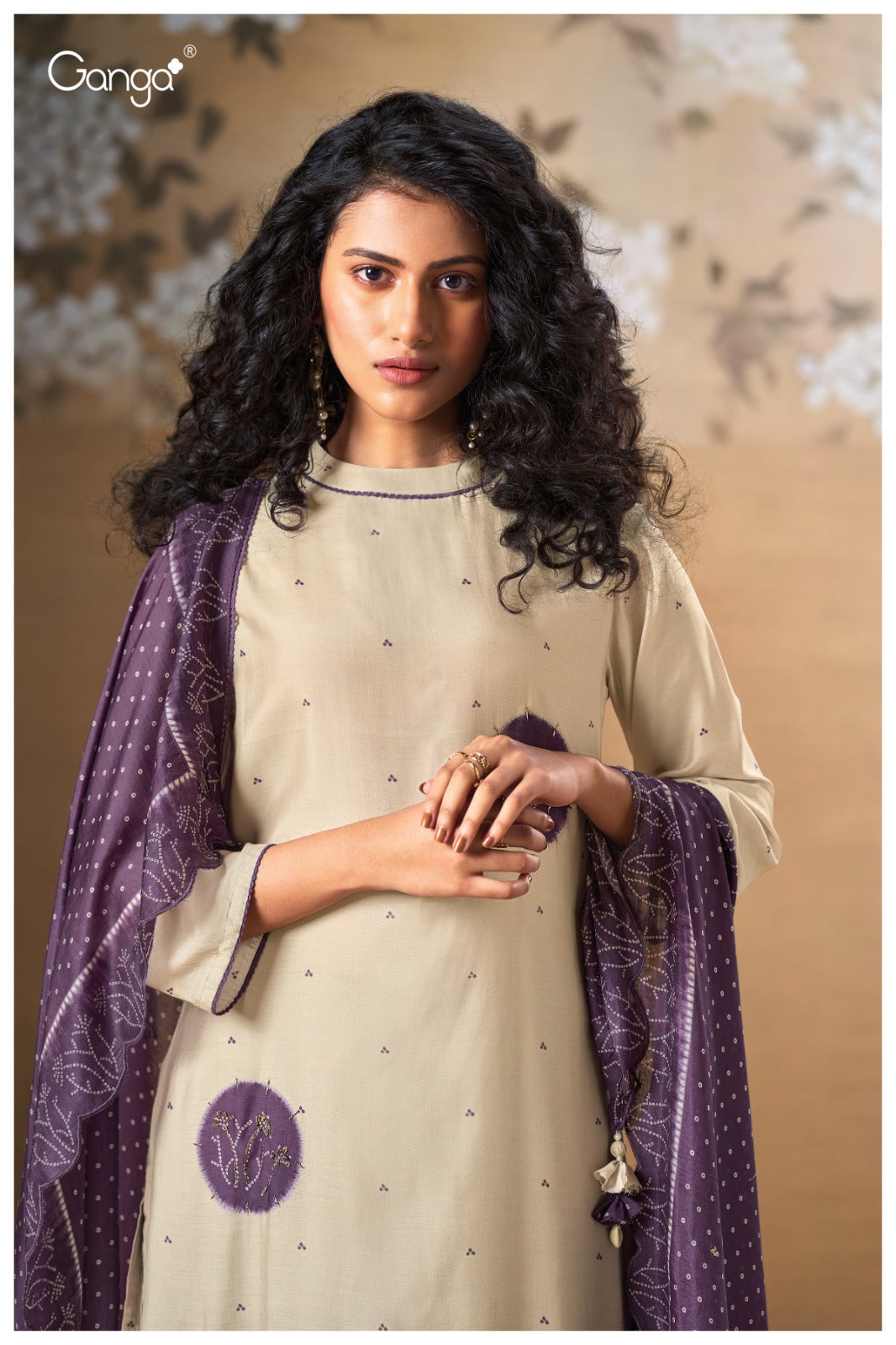 GANGA FASHIONS HARINA S3242 - PREMIUM PURE BEMBERG SILK | ASHOK LAL & SONS