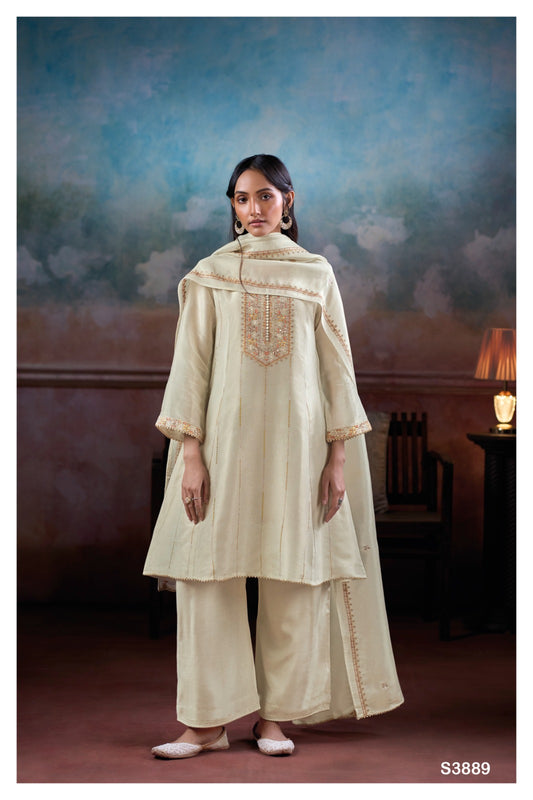 Ganga NERILSA S3889| Ganga Suits Wholesaler in Rohtak – Ashok Lal & Sons