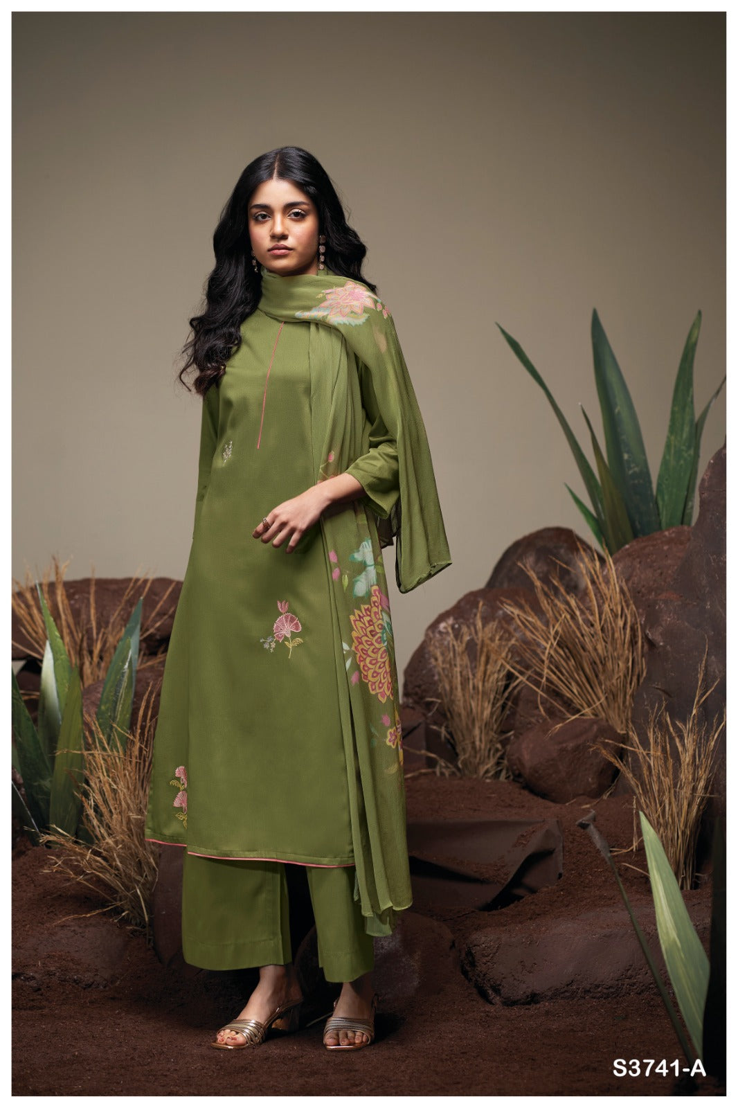 Ganga AGATHA S3741| Ganga Suits Wholesaler in Rohtak – Ashok Lal & Sons