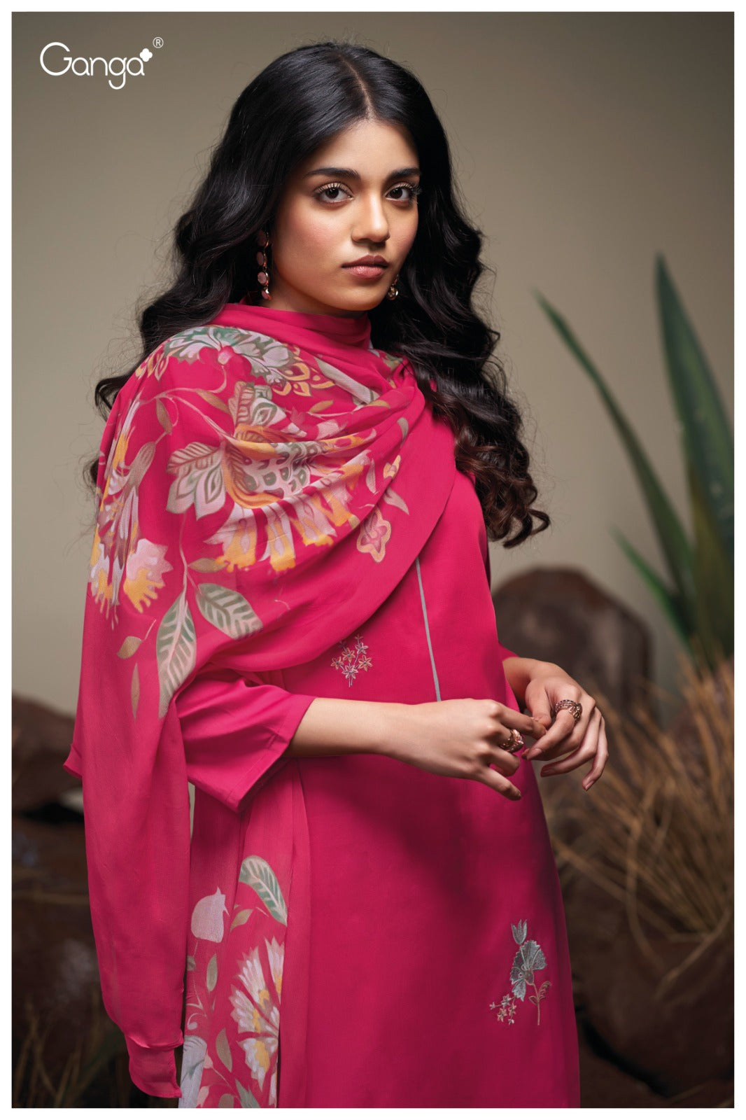 Ganga AGATHA S3741| Ganga Suits Wholesaler in Rohtak – Ashok Lal & Sons