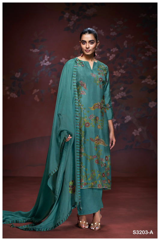 Ganga AALIYAH S3203| Ganga Suits Wholesaler in Rohtak – Ashok Lal & Sons
