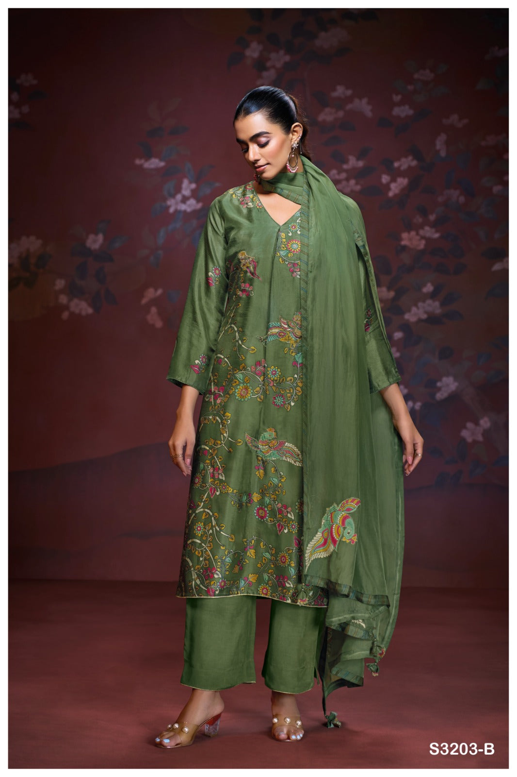 Ganga AALIYAH S3203| Ganga Suits Wholesaler in Rohtak – Ashok Lal & Sons