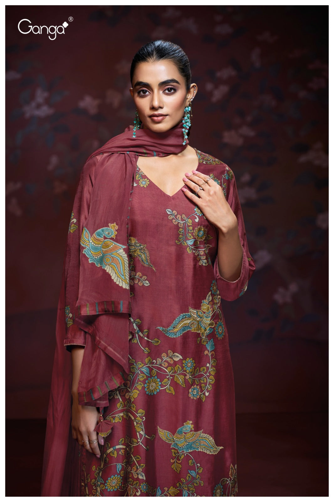 Ganga AALIYAH S3203| Ganga Suits Wholesaler in Rohtak – Ashok Lal & Sons