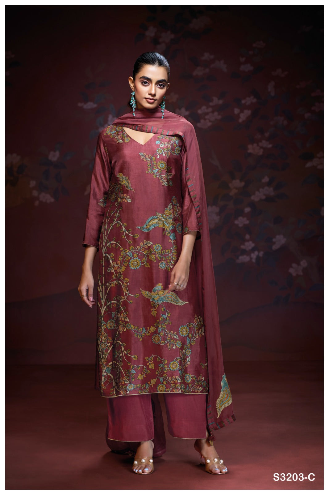 Ganga AALIYAH S3203| Ganga Suits Wholesaler in Rohtak – Ashok Lal & Sons