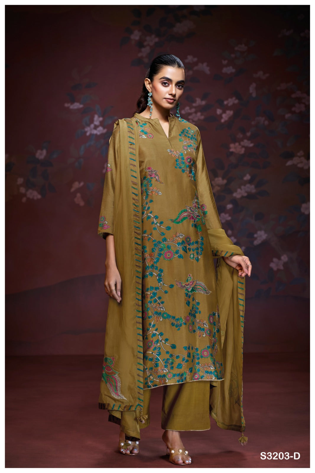 Ganga AALIYAH S3203| Ganga Suits Wholesaler in Rohtak – Ashok Lal & Sons