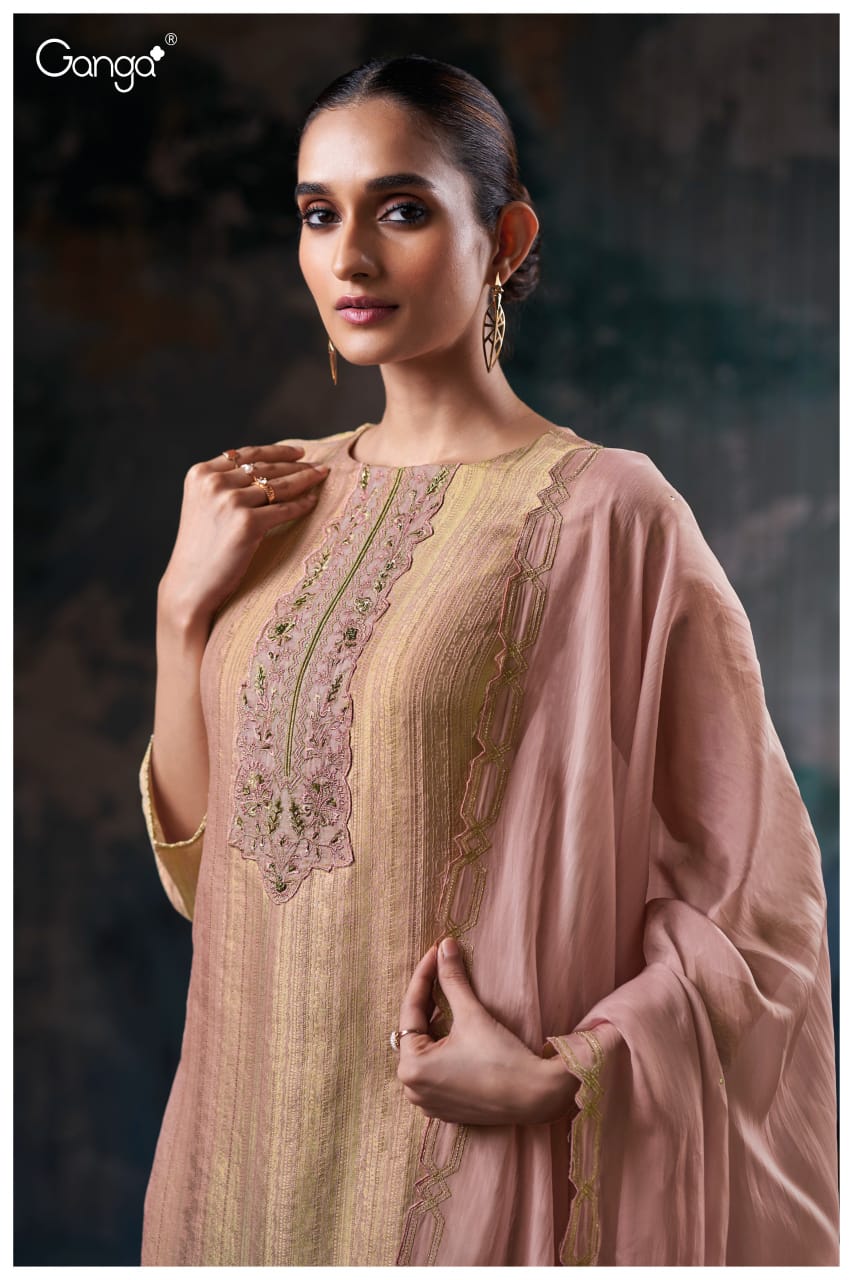 Ganga NYXIE S3449| Ganga Suits Wholesaler in Rohtak – Ashok Lal & Sons