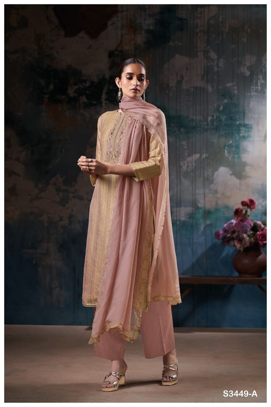 Ganga NYXIE S3449| Ganga Suits Wholesaler in Rohtak – Ashok Lal & Sons