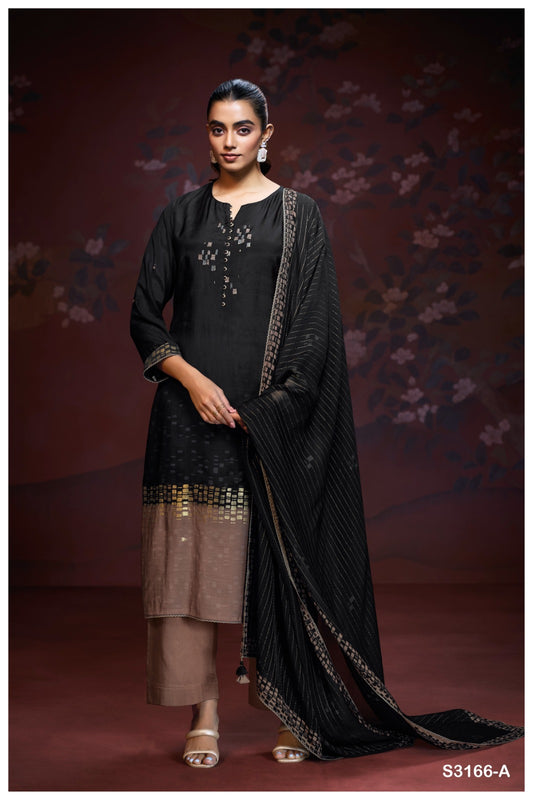 Ganga ADHITRI S3166| Ganga Suits Wholesaler in Rohtak – Ashok Lal & Sons