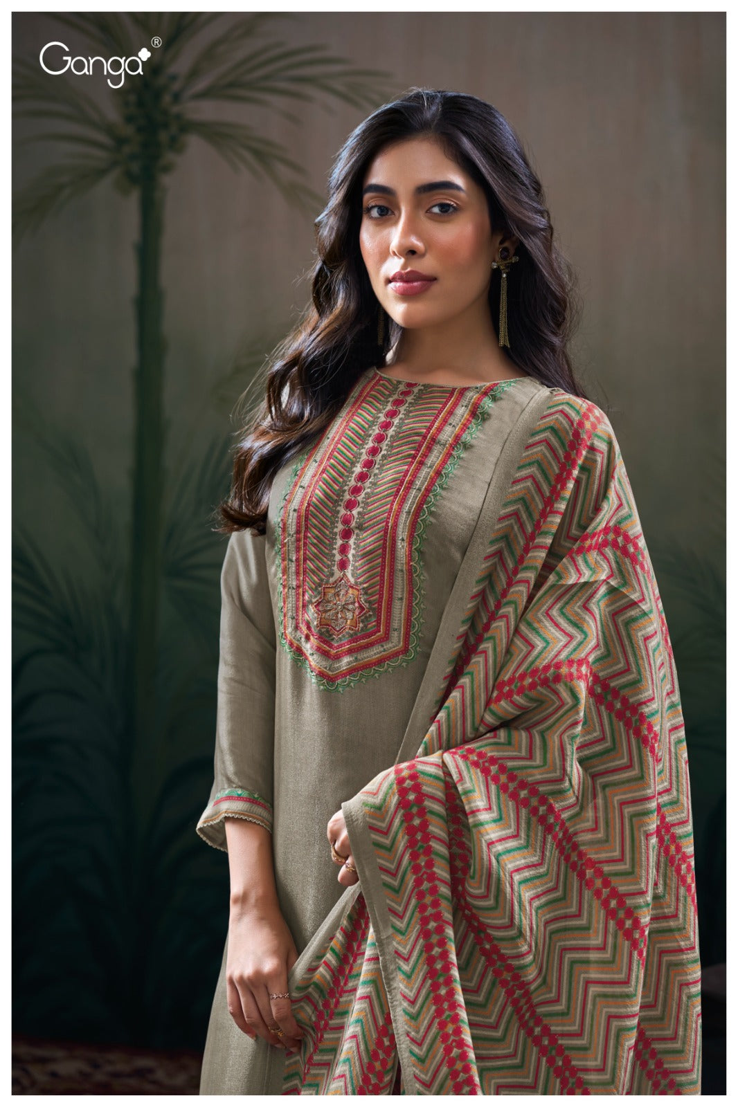 Ganga KIRTHVI S3101| Ganga Suits Wholesaler in Rohtak – Ashok Lal & Sons