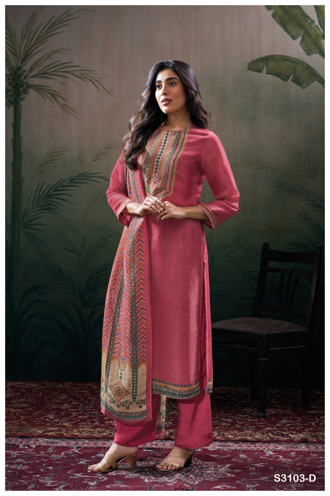 Ganga KIRTHVI S3101| Ganga Suits Wholesaler in Rohtak – Ashok Lal & Sons