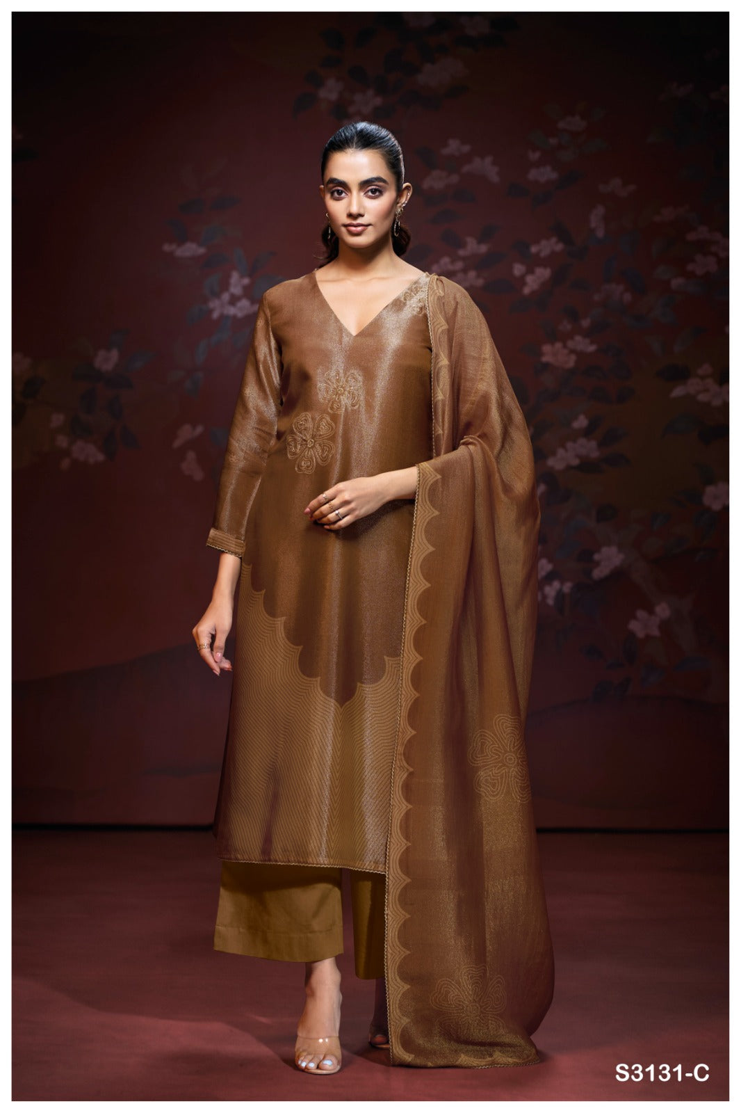 Ganga SOPHIA S3131| Ganga Suits Wholesaler in Rohtak – Ashok Lal & Sons