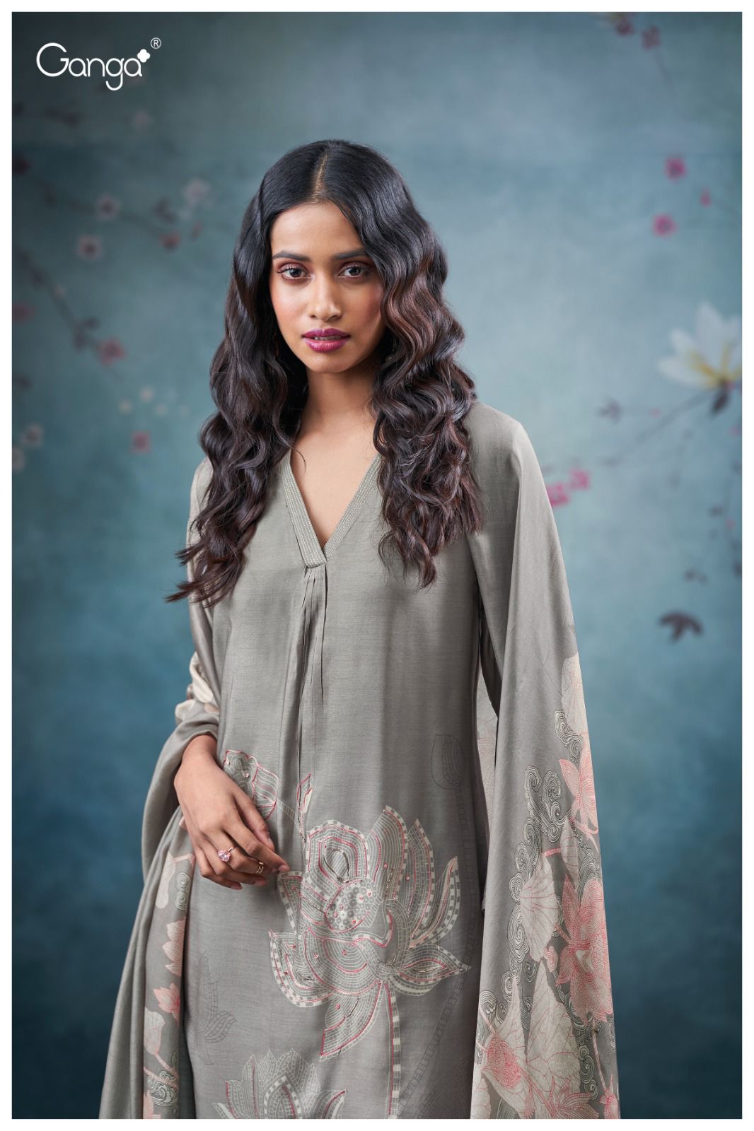 GANGA FASHIONS QIRAT | S3665