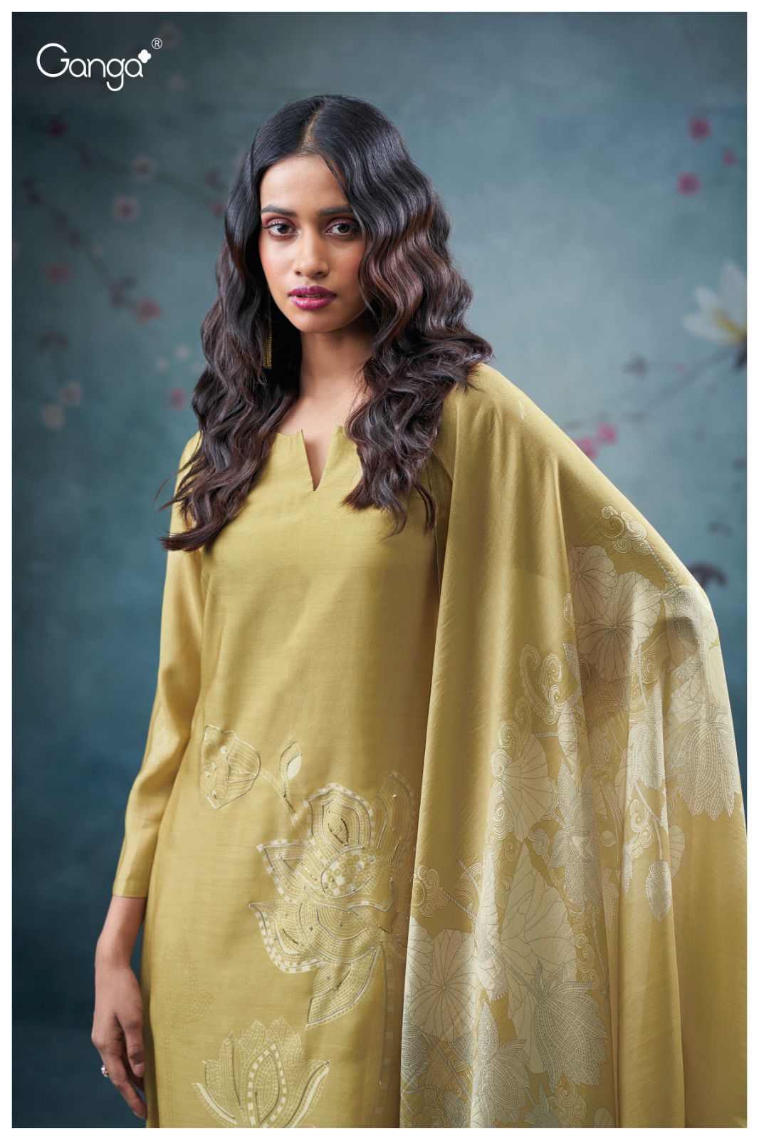 GANGA FASHIONS QIRAT | S3665