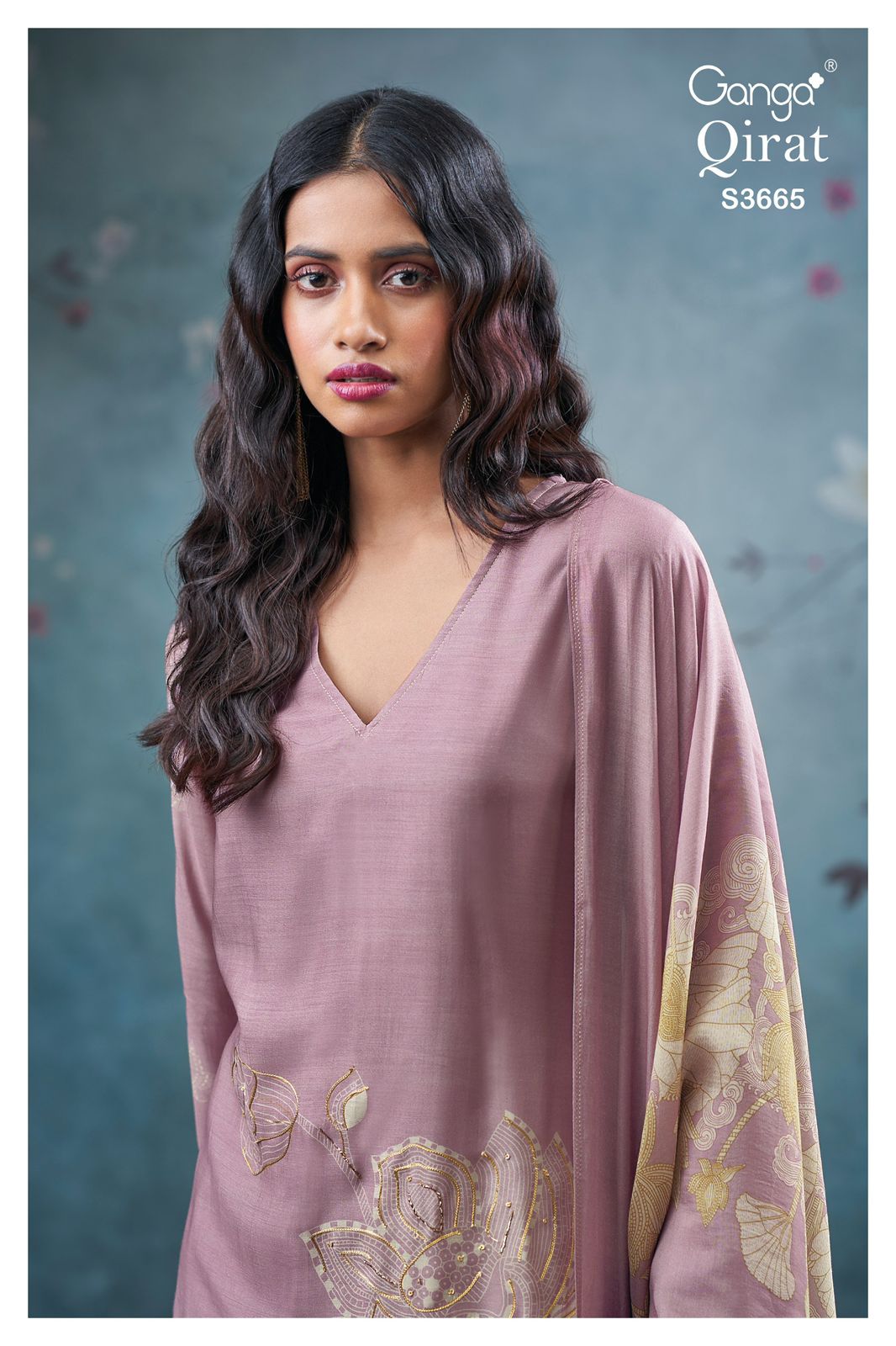 GANGA FASHIONS QIRAT | S3665