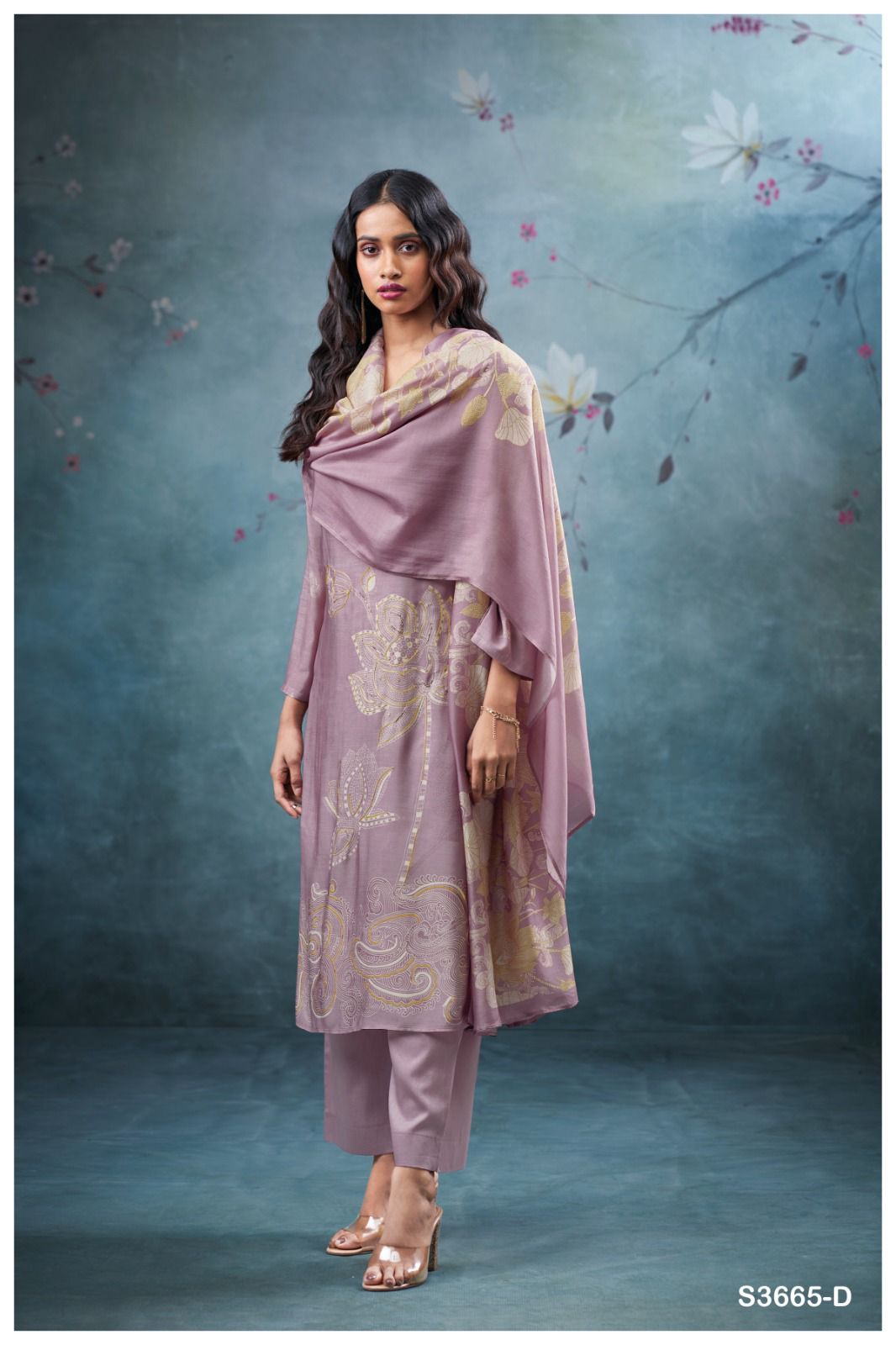 GANGA FASHIONS QIRAT | S3665