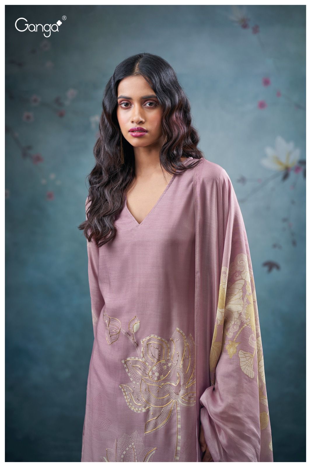 GANGA FASHIONS QIRAT | S3665